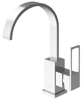 Смеситель для раковины (умывальника) KOHLMAN NEXEN-S CHROME  (SQB150U)