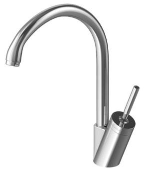 Смеситель для раковины (умывальника) KOHLMAN MAXIMA CHROME  (QB156M)