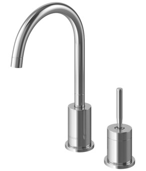 Смеситель для раковины (умывальника) KOHLMAN MAXIMA CHROME  (QB205M)