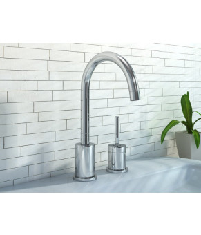 Смеситель для раковины (умывальника) KOHLMAN MAXIMA CHROME  (QB205M)