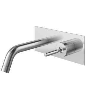 Смеситель для раковины (умывальника) KOHLMAN MAXIMA CHROME + BOX скрытого монтажа  (QW185M)