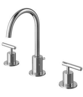 Смеситель для раковины (умывальника) KOHLMAN ROXIN CHROME (QB200R)