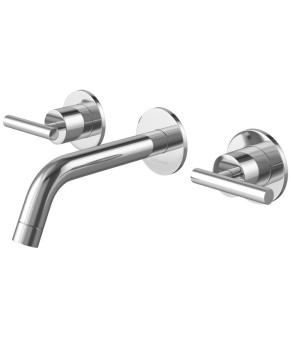 Смеситель для раковины (умывальника) KOHLMAN ROXIN CHROME + BOX скрытого монтажа  (QW190R)
