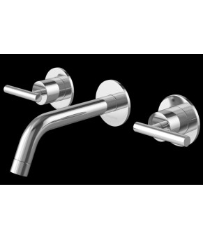 Смеситель для раковины (умывальника) KOHLMAN ROXIN CHROME + BOX скрытого монтажа  (QW190R)