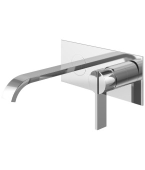 Смеситель для раковины (умывальника) KOHLMAN DEXAME CHROME + BOX скрытого монтажа  (QW185D)