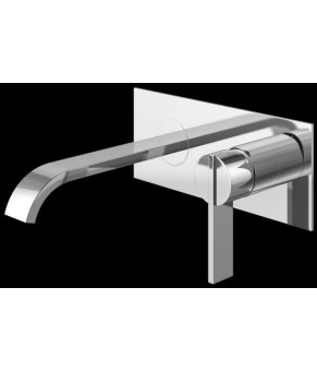 Смеситель для раковины (умывальника) KOHLMAN DEXAME CHROME + BOX скрытого монтажа  (QW185D)