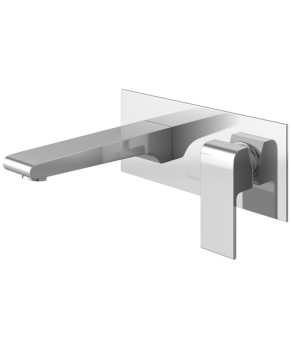 Смеситель для раковины (умывальника) KOHLMAN SAXO CHROME + BOX скрытого монтажа * (QW185S)