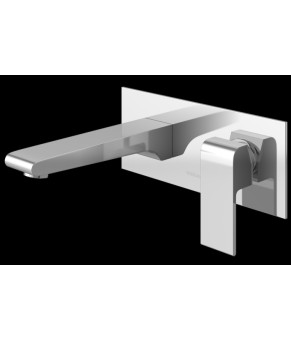 Смеситель для раковины (умывальника) KOHLMAN SAXO CHROME + BOX скрытого монтажа * (QW185S)