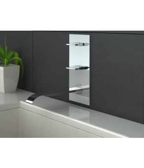 Смеситель для раковины (умывальника) KOHLMAN AXIS CHROME + BOX скрытого монтажа  (QW196N)