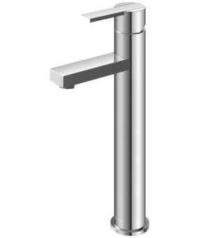 Смеситель для раковины (умывальника) KOHLMAN GIXS CHROME высокий (QB170G)