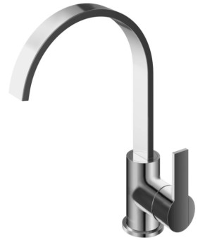 Смеситель для раковины (умывальника) KOHLMAN GIXS CHROME (QB150G)
