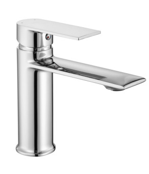 Смеситель для раковины (умывальника) REA VENETA CHROME хром низкий (REA-B6416)