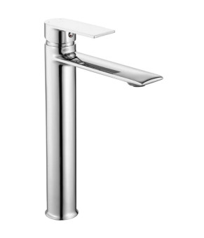Смеситель для раковины (умывальника) REA VENETA CHROME хром высокий * (REA-B6418)