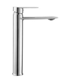 Смеситель для раковины (умывальника) REA VENETA CHROME хром высокий * (REA-B6418)