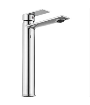 Смеситель для раковины (умывальника) REA VENETA CHROME хром высокий * (REA-B6418)