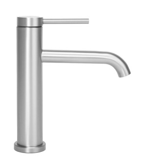 Смеситель для раковины (умывальника) REA CLIF NICKEL BRUSHED никель низкий (REA-B5324)