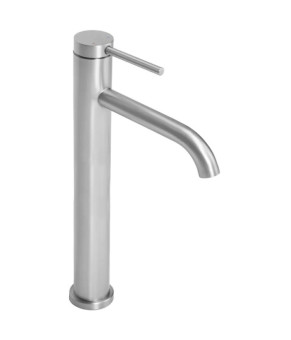 Смеситель для раковины (умывальника) REA CLIF NICKEL BRUSHED никель высокий (REA-B5330)