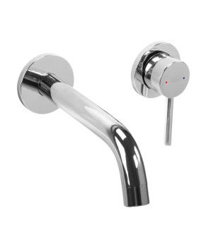 Смеситель для раковины (умывальника) REA OWEN CHROME + BOX скрытого монтажа (REA-B5331)