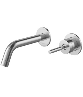 Смеситель для раковины (умывальника) KOHLMAN MAXIMA CHROME + BOX скрытого монтажа  (QW180M)