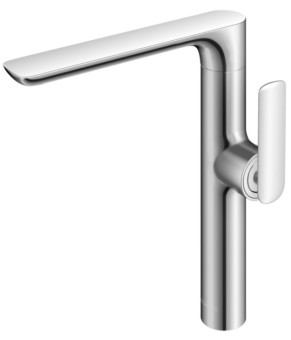 Смеситель для раковины (умывальника) KOHLMAN EXPERIENCE CHROME высокий (QB175E)
