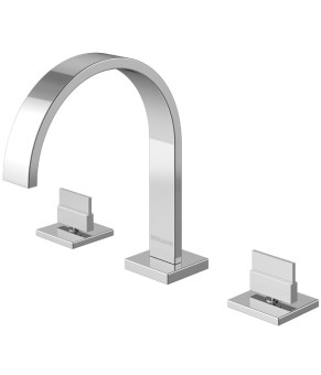 Смеситель для раковины (умывальника) KOHLMAN AXIS CHROME  (QB202N)
