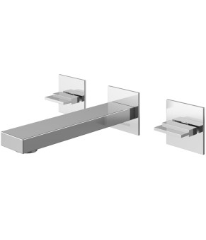 Смеситель для раковины (умывальника) KOHLMAN EXCELENT CHROME + BOX скрытого монтажа  (QW190H)