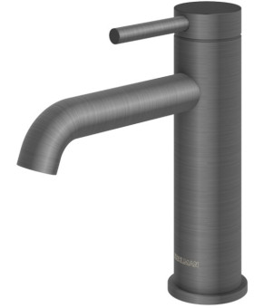 Смеситель для раковины (умывальника) KOHLMAN AXEL GRAPHITE низкий (QB105AG)