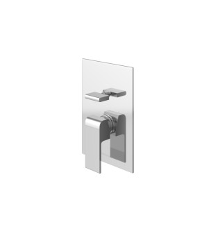 Душевая система KOHLMAN SAXO 20 CHROME + BOX скрытого монтажа (QW210SQ20)