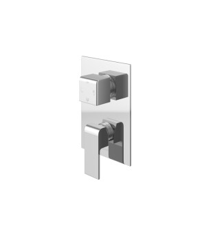 Душевая система KOHLMAN SAXO 20 CHROME + BOX скрытого монтажа (QW211SQ20)