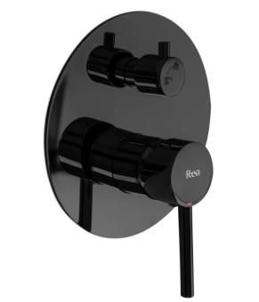 Душевая система REA LUNGO BLACK GLOSSY + BOX скрытого монтажа * (REA-P4420)