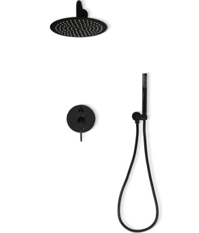 Душевая система REA LUNGO BLACK GLOSSY + BOX скрытого монтажа * (REA-P4420)