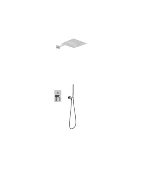 Душевая система KOHLMAN DEXAME 25 CHROME + BOX скрытого монтажа (QW210DQ25)