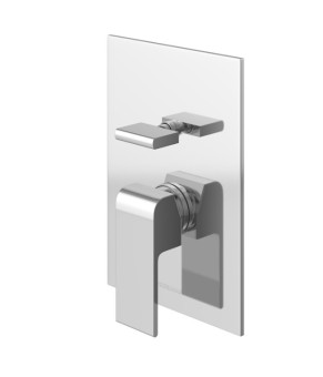 Душевая система KOHLMAN SAXO 30 CHROME + BOX скрытого монтажа (QW210SQ30)