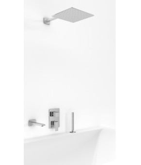 Душевая система KOHLMAN SAXO 40 CHROME + BOX скрытого монтажа (QW211SQ40-007)
