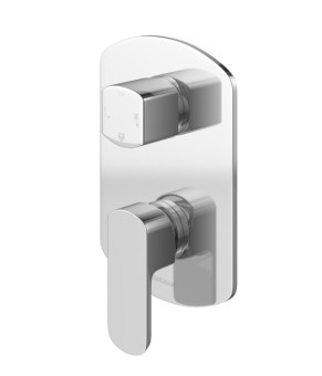 Душевая система KOHLMAN FOXAL 2.0 35 CHROME + BOX скрытого монтажа (QW211FQ35-009)