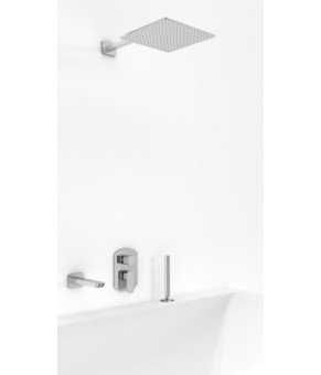 Душевая система KOHLMAN FOXAL 2.0 40 CHROME + BOX скрытого монтажа (QW211FQ40-009)