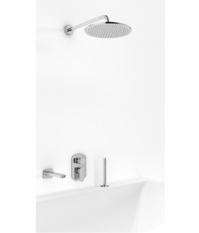Душевая система KOHLMAN FOXAL 2.0 30 CHROME + BOX скрытого монтажа (QW211FR30-009)