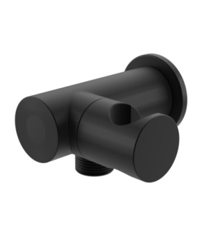 Душевая система KOHLMAN EXPERIENCE 30 BLACK + BOX скрытого монтажа (QW210EBR30)
