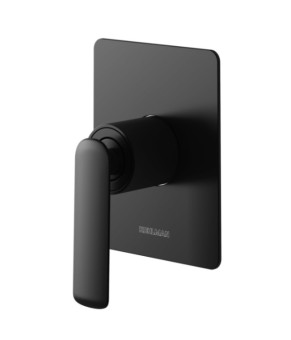 Душевая система KOHLMAN EXPERIENCE 30 BLACK + BOX скрытого монтажа (QW220EBR30)