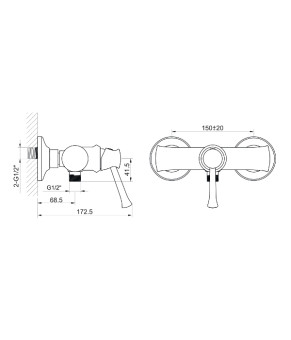 Смеситель Imprese Podzimu Ledove ZMK01170108