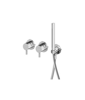 Душевая система KOHLMAN AXEL 30 CHROME + BOX скрытого монтажа (KPL-QW260A30)