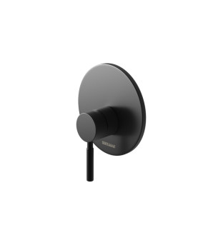 Душевая система KOHLMAN ROXIN 25 BLACK + BOX скрытого монтажа (KPL-QW220RBR25)