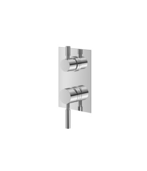 Душевая система KOHLMAN ROXIN 35 CHROME + BOX скрытого монтажа (KPL-QW211RQ35)