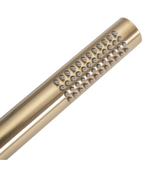 Душевая система REA LUNGO BRUSHED GOLD c термостатом + BOX скрытого монтажа (REA-P8551)