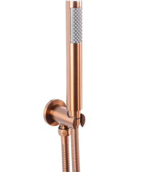 Душевая система REA LUNGO BRUSHED COPPER c термостатом + BOX скрытого монтажа (REA-P8808)