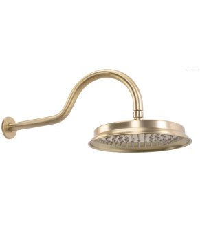 Душевая система REA SERRA BRUSHED GOLD + BOX скрытого монтажа (REA-B1149)