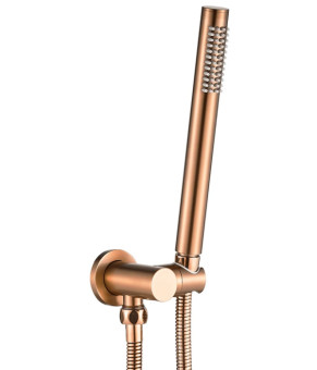 Душевая система REA LUNGO BRUSHED COPPER с изливом + BOX скрытого монтажа (REA-P8810)