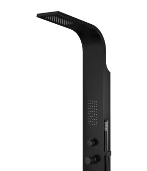 Душевая панель CORSAN FESTO BLACK (S046MBL)