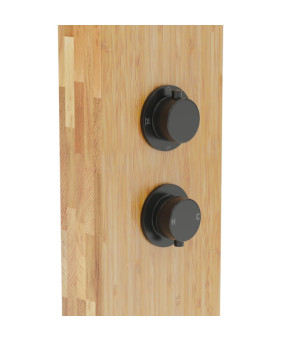 Душевая панель CORSAN BALTI 2.0 BAMBOO BLACK (B001MBL)