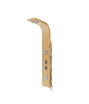 Душевая панель CORSAN BALI BAMBOO CHROME (B231MCH)